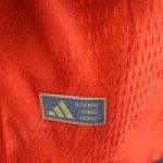 2026 Belgium World Cup Home Long Sleeve Football jersey Player version